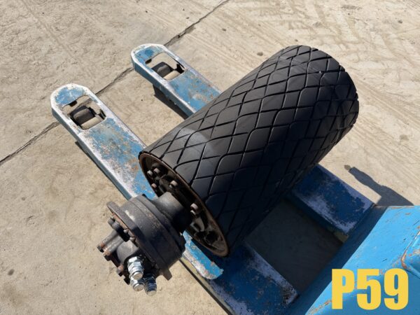 Hydraulic drum (conveyor belt drive)