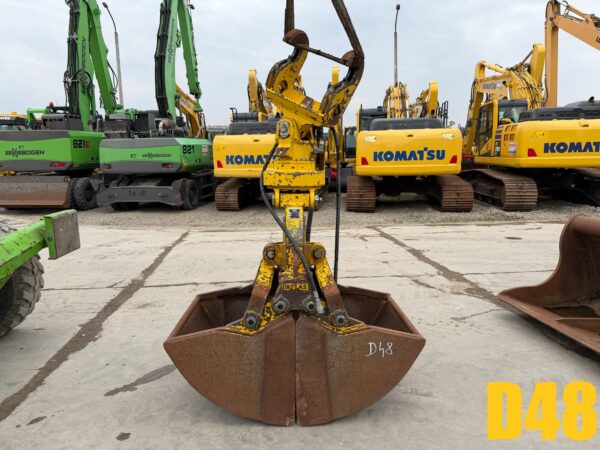 Atlas T620 800 mm clamshell grapple