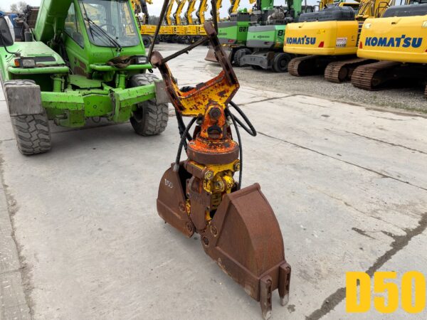 Atlas T620 280 mm clamshell grapple