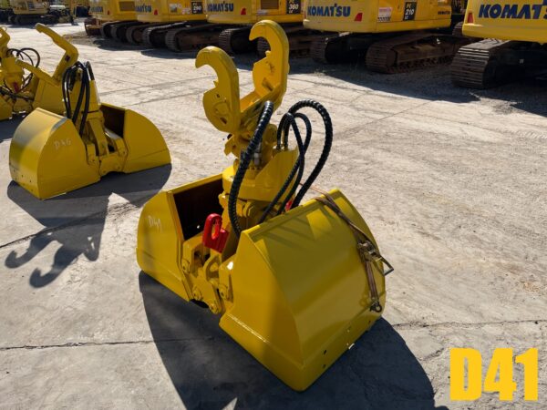 Atlas 800 mm clamshell grapple